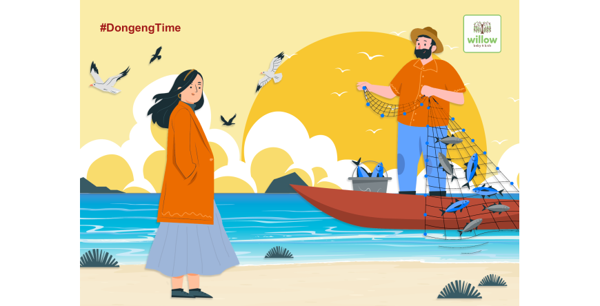 Dongeng Time: Nelayan dan Istrinya